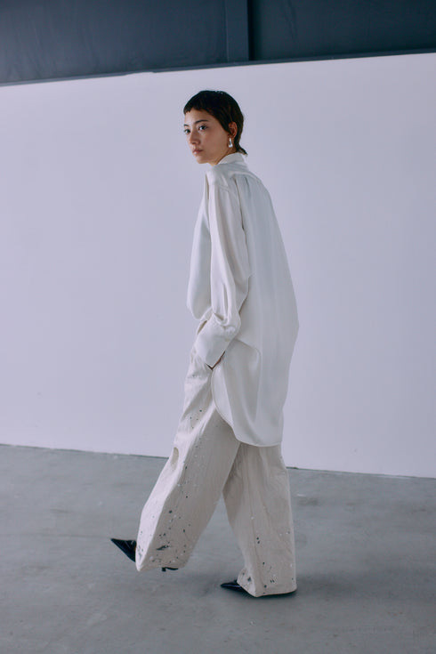✧ NEW ✧ silky drape shirt(予約商品)